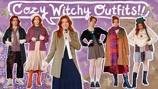 Cozy, Witchy Outfits for Fall! ️ | 90s whimsigoth aesthetic