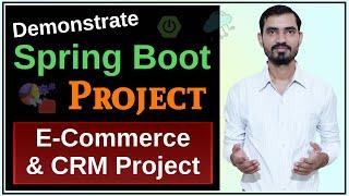 Spring Boot Project || | E-Commerce & CRM Application for Beginners