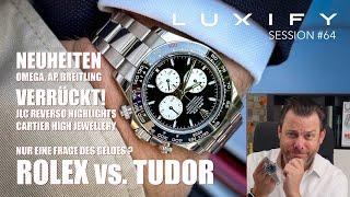 Tudor-Träger: für ne ROLEX nur zu arm? Omega News, Vintage JLC, AP, MoonSwatch, Breitling, CARTIER!!