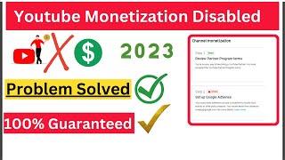 Two Ways To Recover Disabled Google Adsense Account and Youtube Monetization |english|