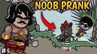 noob prank in mini militia  # 5