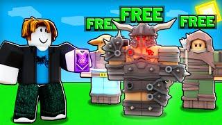 Beginners can now choose a KIT for FREE.. (Roblox Bedwars)