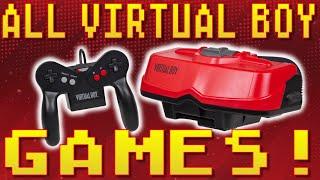 *ALL 22* Nintendo Virtual Boy Games!!! Retail, Prototypes, Homebrews!!!