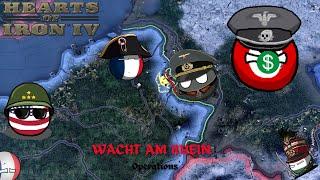 Operation WACHT am RHEIN | Operations #hoi4​ | Hearts of Iron IV |