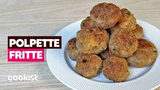 POLPETTE DI CARNE FRITTE: come farle MORBIDE e saporite COME QUELLE DELLA NONNA 