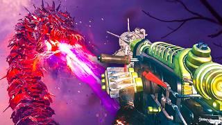 (PACK A PUNCH LVL 4) WUNDERWAFFE DG-2 in RED ZONE, RED WORM and ELDER SIGIL in MW3 Zombies Gameplay