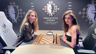 ANNA CRAMLING VS ALEXANDRA BOTEZ | FREESTYLE CHESS MATCH !merch