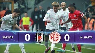 Beşiktaş 0-0 Fraport TAV Antalyaspor - Highlights/Özet | Spor Toto Süper Lig - 2022/23