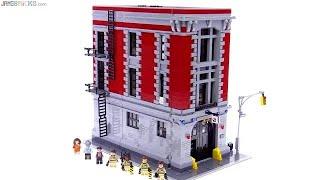  LEGO 2016 Ghostbusters Firehouse Headquarters review! 75827 re upload