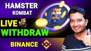 Hamster Kombat withdraw Live || How To Connect Binance with Hamster Kombat [ Live DeMo]