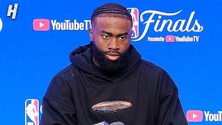 Jaylen Brown previews Game 5, FULL Interview | 2024 NBA Finals Media Day