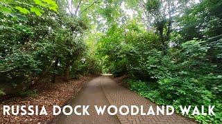 London Walk | Russia Dock Woodland, Rotherhithe, Surrey Quays