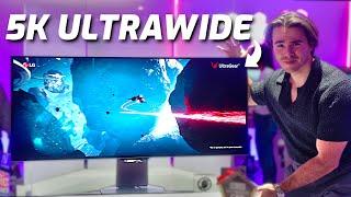 LG’s Bendable 5K2K OLED Ultrawide Gaming Monitor! - LG CES 2025 Showcase