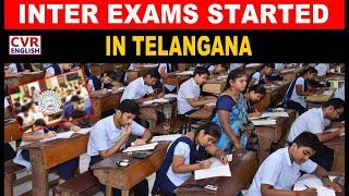 Telangana Inter Board Officials Jaya Prada About Inter Exams 2025 Arrangements |CVR English