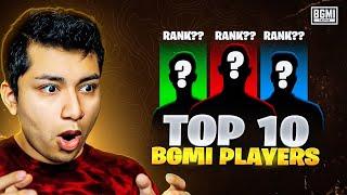 ROLEX REACTS to TOP 10 BGMI PLAYERS (2024) | BGMI