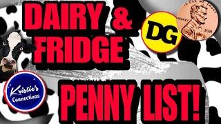  PENNIES TODAY! DOLLAR GENERAL DAIRY & FRIDGE RESET LIST & INFORMATION!