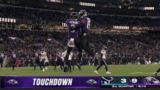 Lamar Jackson Leads Touchdown drive