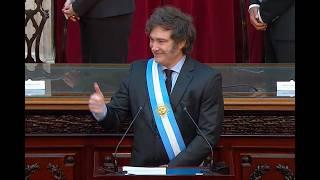 El discurso completo de Javier Milei por el Presupuesto 2025 en el Congreso