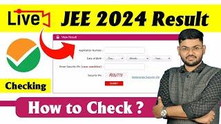  JEE Main 2024 Result ■ Live Checking  #jee2024 #jeeresult #jeemains