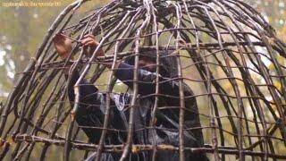 how to not freeze to death in the wild in winter Shelters bunkers and campfires for cooking Survival