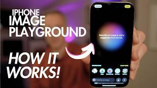 Apple's AI Image Playground - How It works
