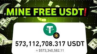 FREE $2,000 USDT ● withdraw Anytime!! Best New Free Usdt mining site