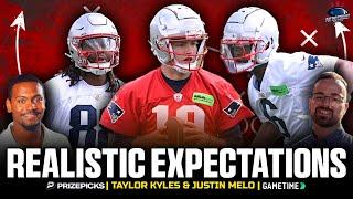 Talking Realistic Expectations for Patriots Rookies w/ Justin Melo | Pats Daily