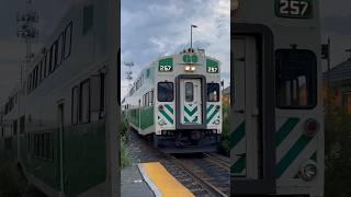 A beautiful horn show from GO 257 (7/14/2024) #train #canadianrailway #railroad