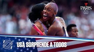 El Atleta del Día: USA bate récord en Atletismo 4x400 m mixto | Juegos Olímpicos París 2024