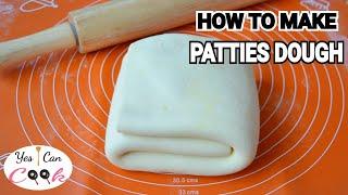 PUFF PASTRY DOUGH || Patties Sheet by (YES I CAN COOK) #HomemadePuffPastryDough #Patties #PuffPastry