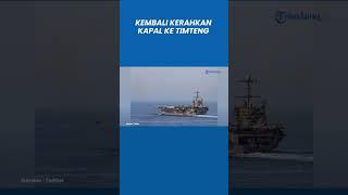 Gertak Iran, Trump Kerahkan Kapal Nuklir USS Carl Vinson ke Timur Tengah