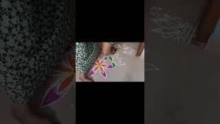 #shortsrangoli#ytshortsviral #fridayrangoli#trendingrangoli #padikolam #apartmentrangoli #shortsfeed