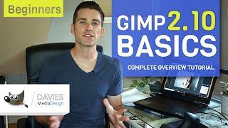 GIMP 2.10 Basics: COMPLETE Overview for Beginners | Free 2 Hour GIMP Course