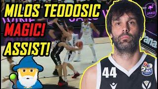 LA MAGIA DI MILOS TEODOSIC | Teo did it again! CRAZY ASSIST! LegaBasket | 10.05.2021