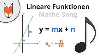 Lineare Funktionen (Mathe-Song)