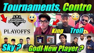 Neyoo Controversy  Godl New Player ? Jonathan, Sid Troll  Skyesports Tournament Update