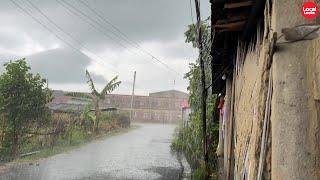 Village Exploration in Sudden Heavy Rainfall-Explore with LocalLooks