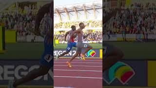 Anchor leg battle  #athletics #sprint #relays  #canada #usa #shorts