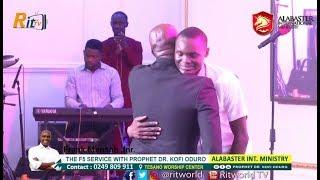 Anointed Worshiper, Frank Mensah Jnr Moved Congregation into Another level @ Alabaster Church Int