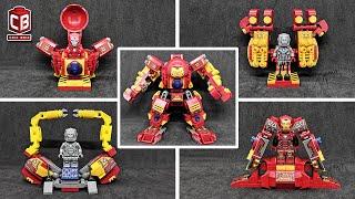 IRON MAN 4 in 1 Duoduo DD2163 Hulkbuster #crixbrix #hulkbuster #ironman