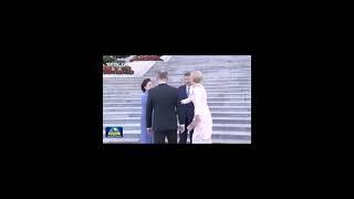习近平与夫人举行仪式欢迎波兰总统杜达夫妇访华。
