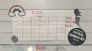 Performance first block periodization template ￼