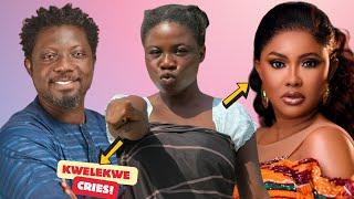 Oh, Kumawood Actress Kwelekwe Cries & Begs Bill Asamoah In A Live Interview
