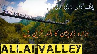 Palang Village Allai Valley | Road Condition | Ek Raahgeer | Highest Bridge| Allai Weather|