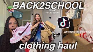 BACK TO SCHOOL CLOTHING HAUL | hauls