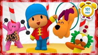  POCOYO in ENGLISH - CIRCUS SHOW [ 101 minutes ] | Full Episodes | VIDEOS and CARTOONS for KIDS