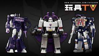 「爆玩具」變形金剛 場景系列 復仇女神戰艦內 Megatron, Soundwave & Shockwave套裝