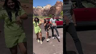️️️ #shortsdance #utubeshorts  #shorts #famjam #zionnationalpark #usatravel #usa #indian