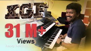 KGF Theme Music| Anoop Kovalam | Live Programming| KGF| Yash