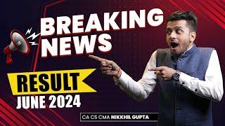 BREAKING NEWS | CMA JUNE 2024 EXAMS | RESULT DATE ANNOUNCED | CMA FOUND, INTER AND FINAL